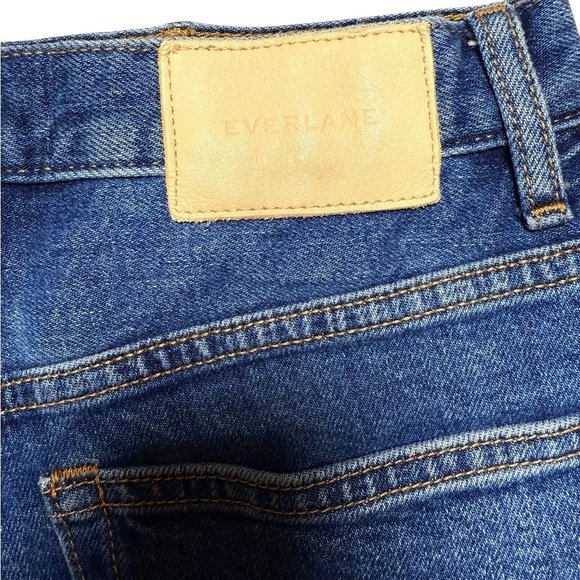 Everlane The Cheeky Short Denim Cutoff Jean Shorts Size 24 Distressed Raw Hem - Picture 5 of 7